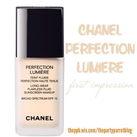 chanel perfection lumiere ici paris|chanel perfection lumiere long wear.